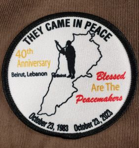 Patch-NEW Beirut 40th Anniversary Sublimated 3"